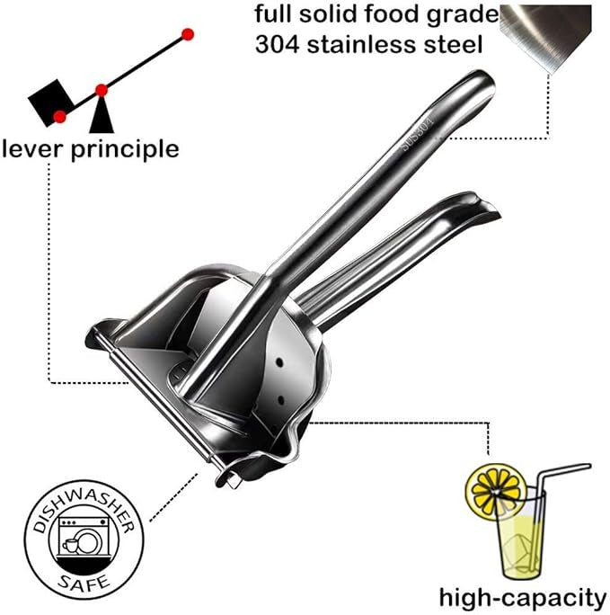 Hand Press Juicer: Fresh Juice Made Easy