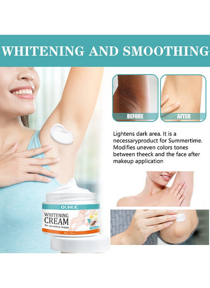 OUHOE Whitening Cream  For Sensitive Areas and  Private Areas 👌🙌👌