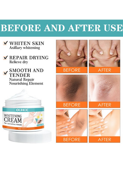 OUHOE Whitening Cream  For Sensitive Areas and  Private Areas 👌🙌👌