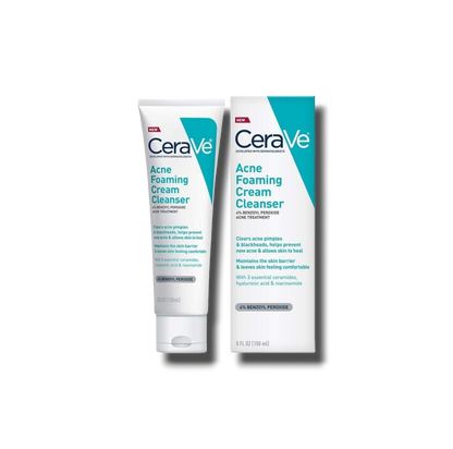 CeraVe® Acne Foaming Cream Cleanser